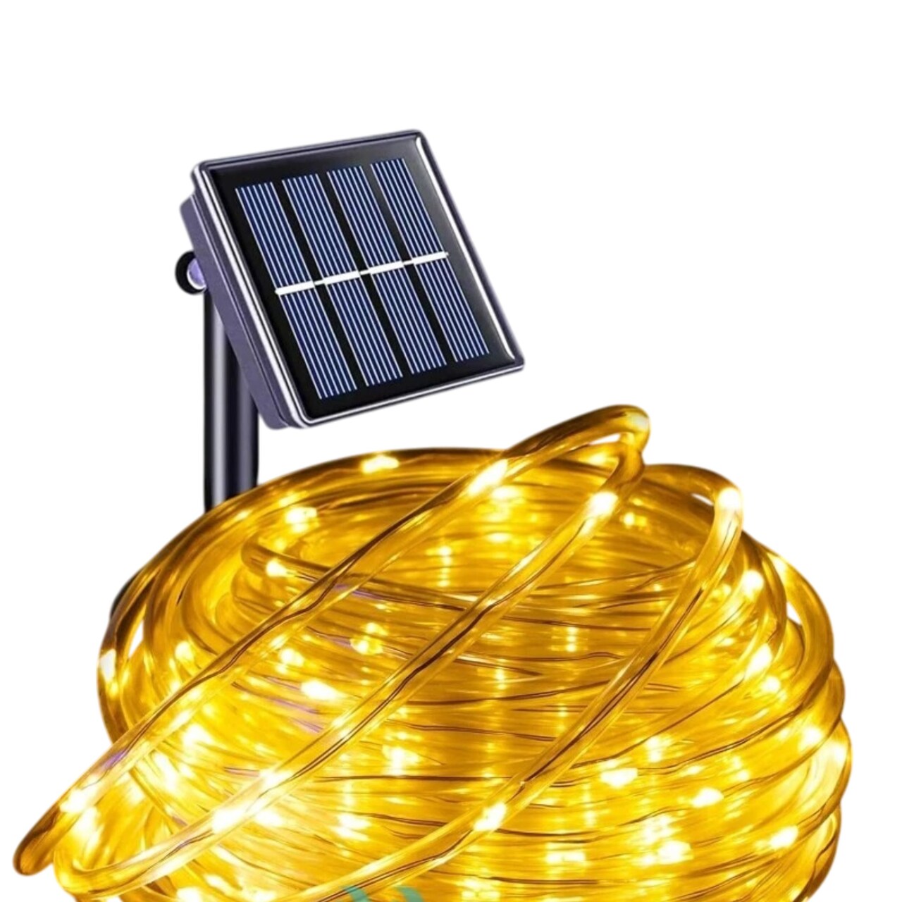 12M 100LEDs Soft Tube Solar Rope Lights Outdoor Waterproof LED PVC Fairy String